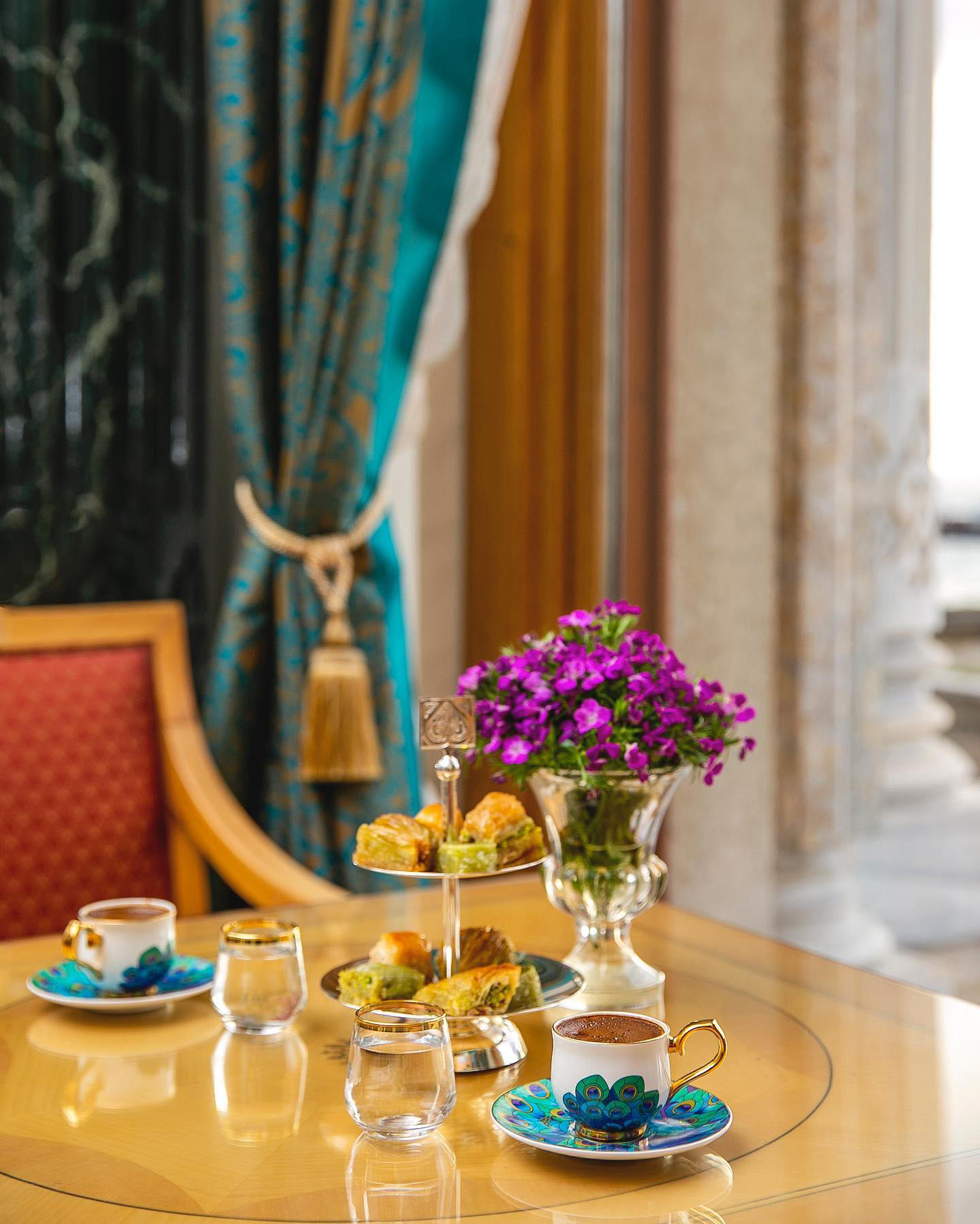 Ciragan Palace Kempinski - A cup of Turkish coffee is remembered for 40 years